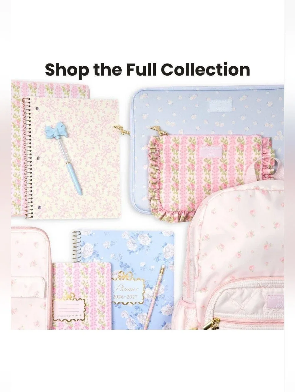LoveShackFancy Floral No.2 Pencil Set - Pastel Mix